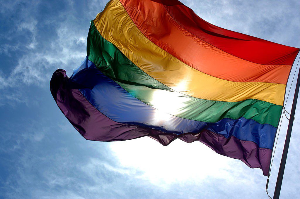 Standoff student waves flag for new LGBT Executive Program