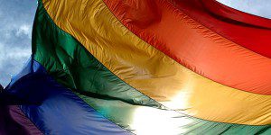 Standoff student waves flag for new LGBT Executive Program