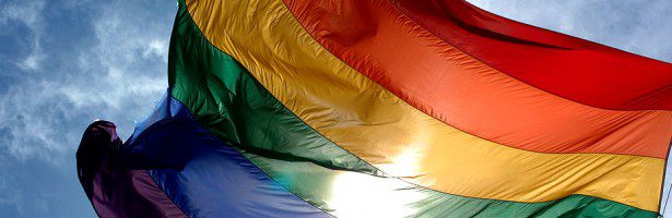 Standoff student waves flag for new LGBT Executive Program