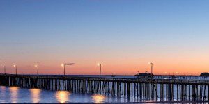 Outlook point on the pier