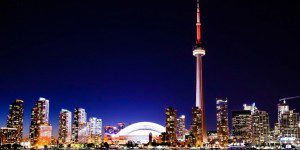 Toronto skyline home to many of canadian startups