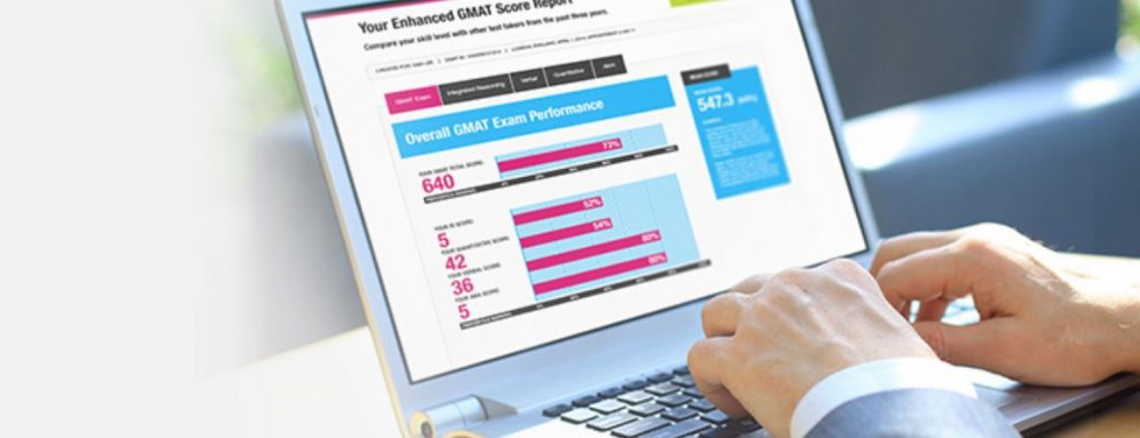 GMAT enhanced score report