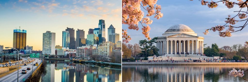 Philadelphia vs. Washington DC