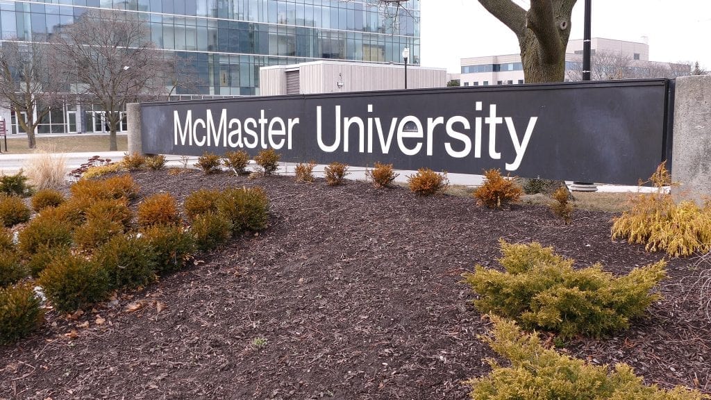 McMaster University Donation