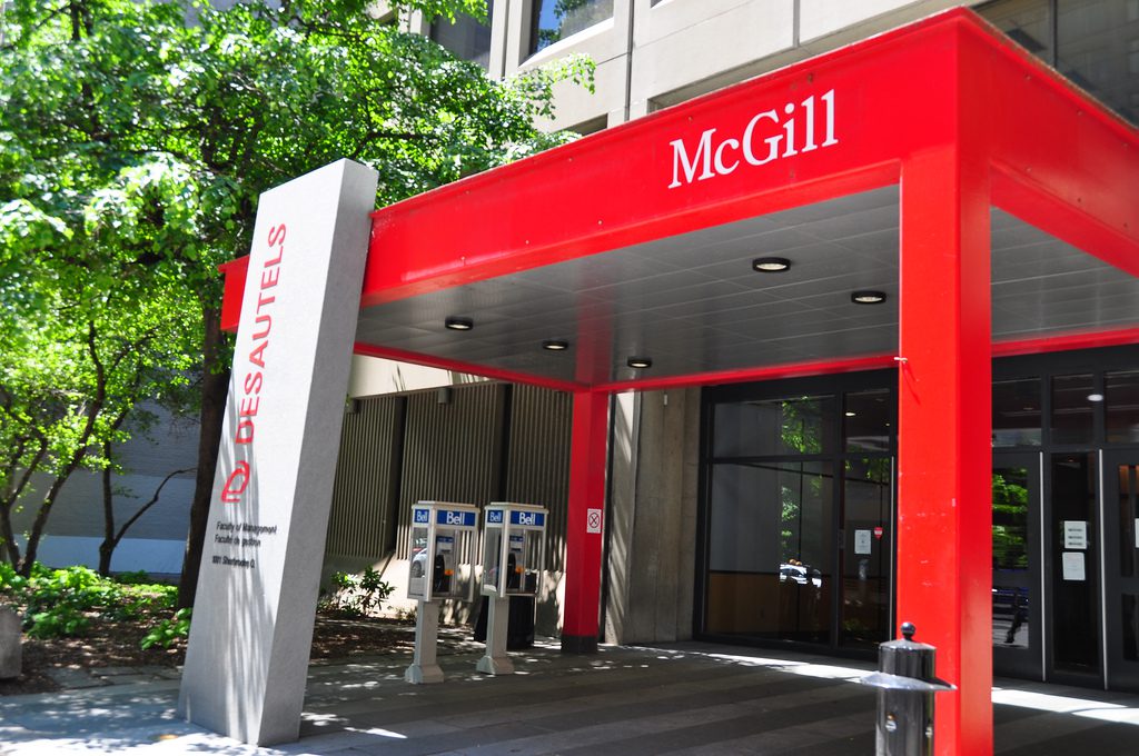 McGill University Desautels Faculty of Management MetroMBA