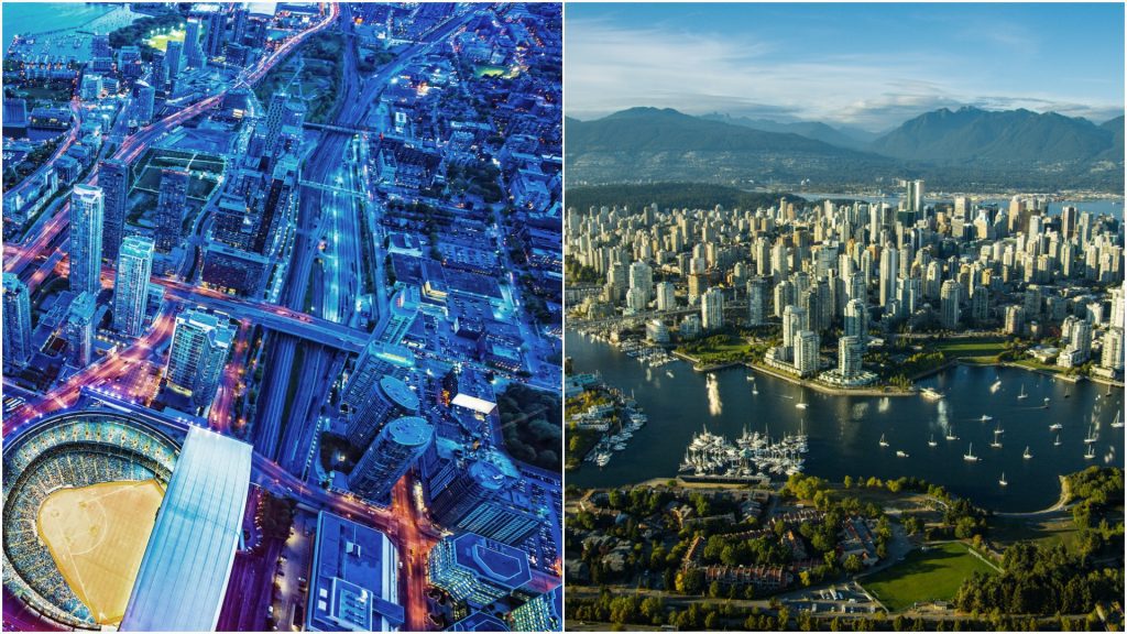 Toronto or Vancouver