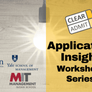 Join Clear Admit’s Applicant Workshop Series